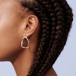 Textured Loop Earrings